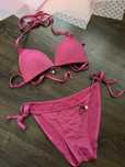 Розовый купальник виктория сикрет xs s 70b 30b 34a 75a victoria secret