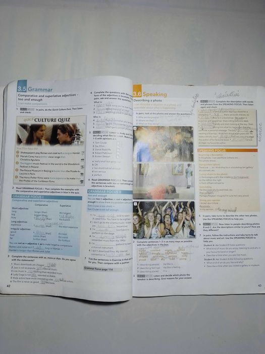 focus 2 students book english, Focus 1 students book, workbook