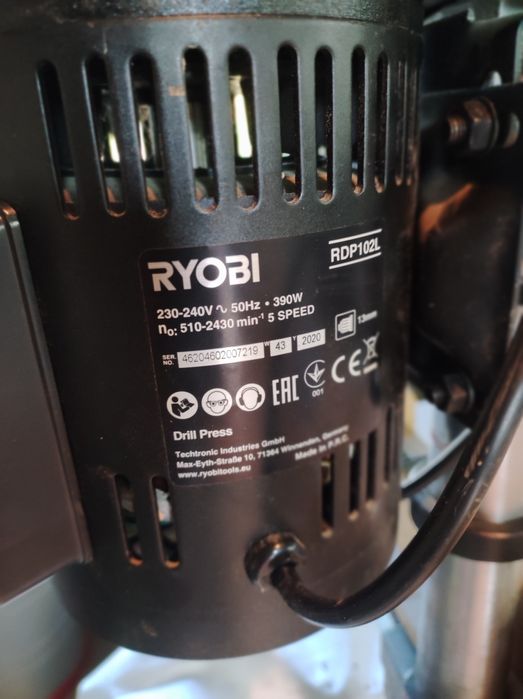 Wiertarka stołowa RYOBI RDP102L