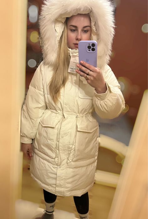 Куртка зимова натуральний єнот