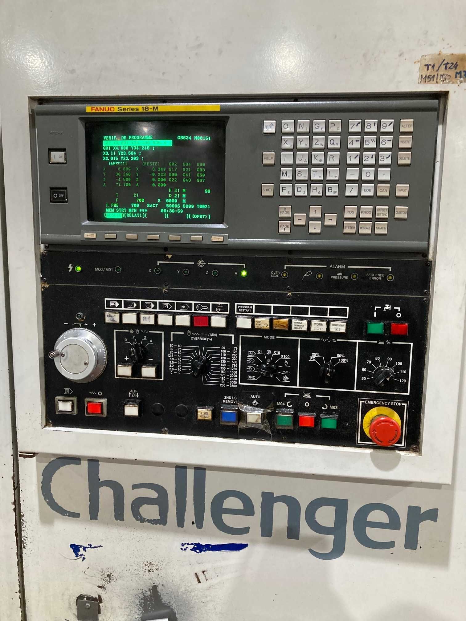 Centro de maquinaçao Challenger OT800 Buffalo Machinery