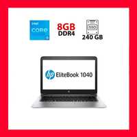 Ноутбук HP Folio 1040 G3/14/Core i5/8GB DDR4/240GB SSD/HD 520/WebCam