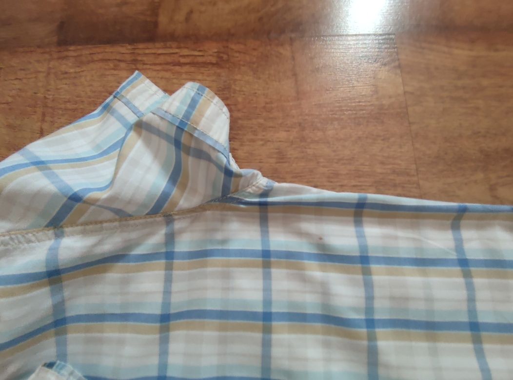Elegancka męska koszula w kratę Levi's rozm. L