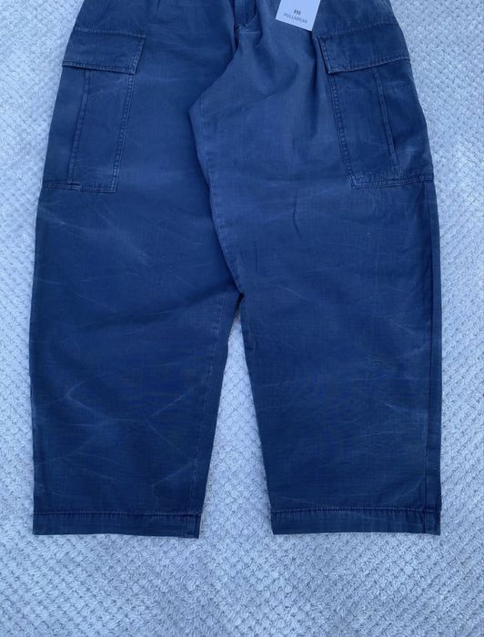 Pull & Bear Balloon Cargo Tracking Pants Blue Size:L карго штани балон