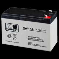 MW Power MWS 7.2-12 (12V 7.2Ah) AGM Акумуляторна батарея