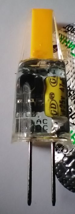 Лампочки 4G світлодіодні, 12B; 6Вт.  AC;DC; ACDC.  Холодний, теплий