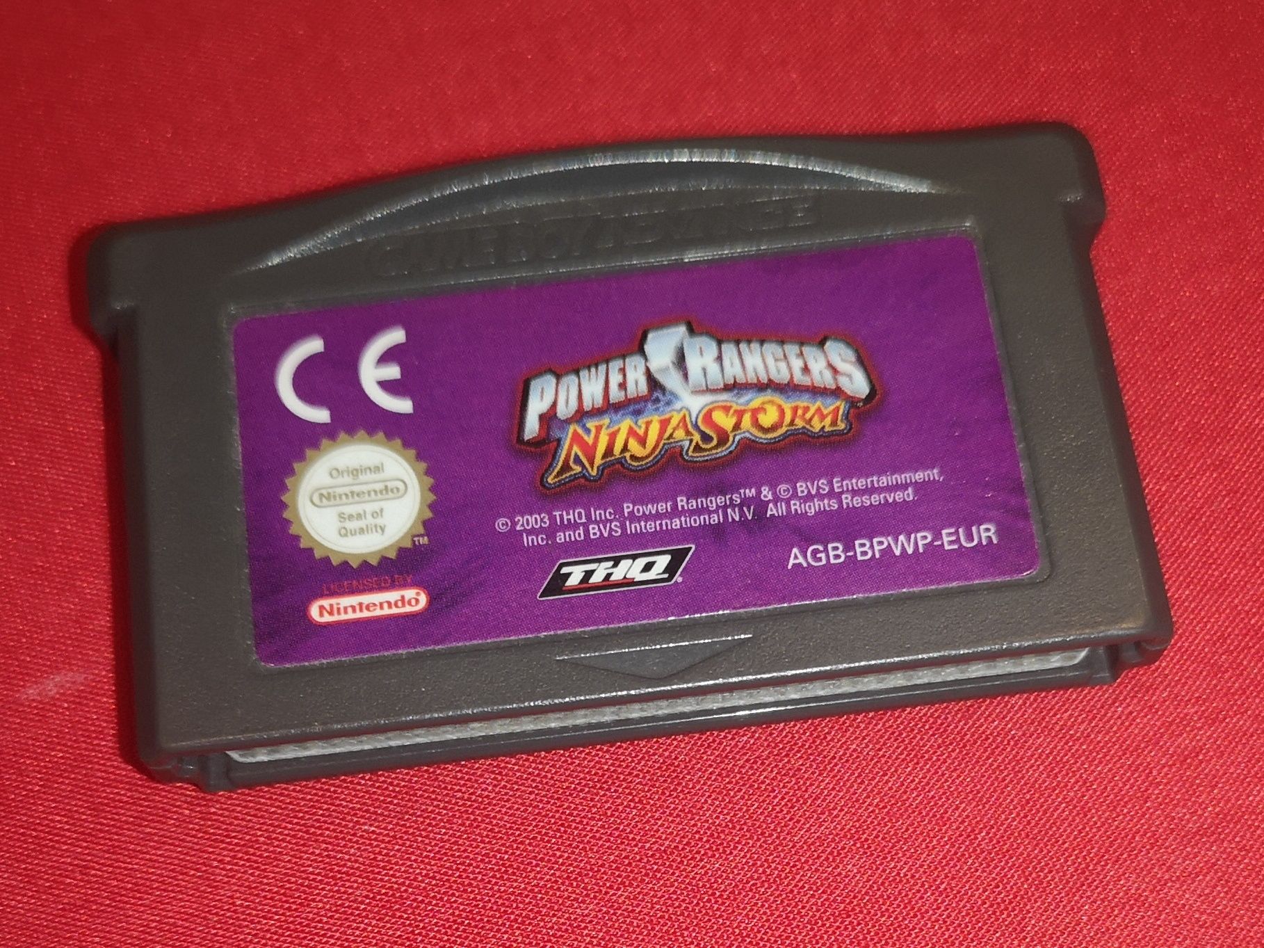 Power Rangers Ninja Storm GAME BOY ADVANCE gra ANG (oryginał testowany