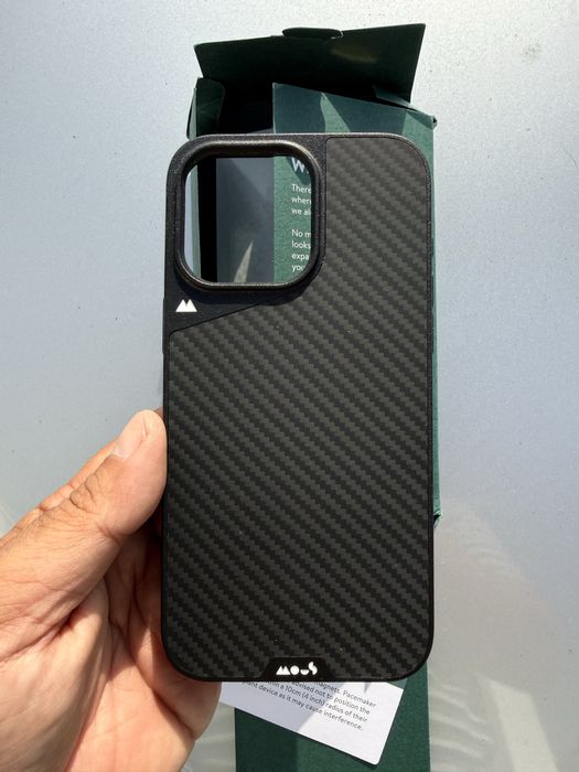 Capa MOUS Limitless 5.0  Iphone 15 Pro Max MagSafe Aramid Fibre