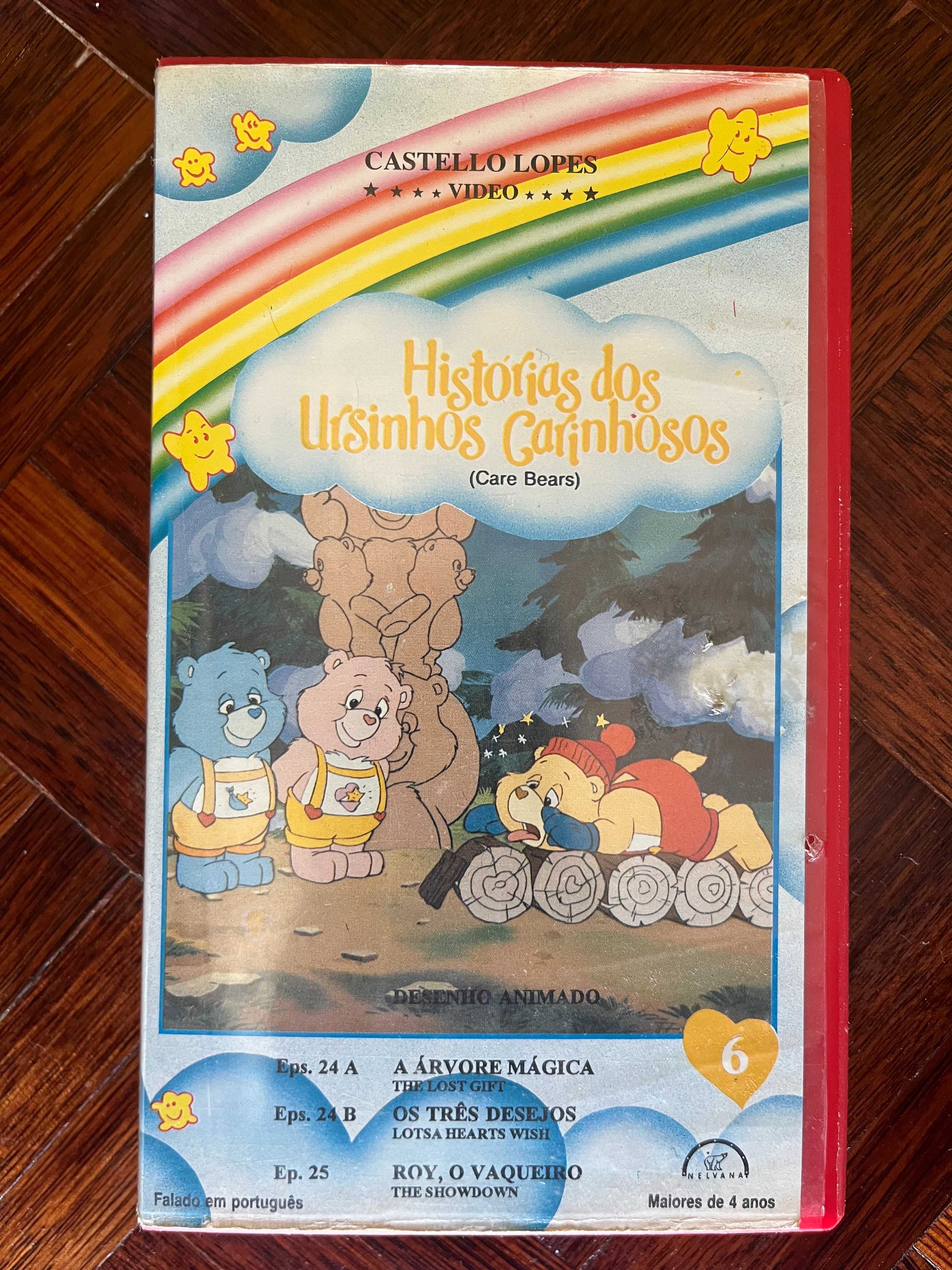 VHS Histórias dos ursinhos carinhosos (Denham e Kucharik, 1988)