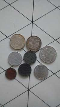 Monety Niemieckie 2szt srebne