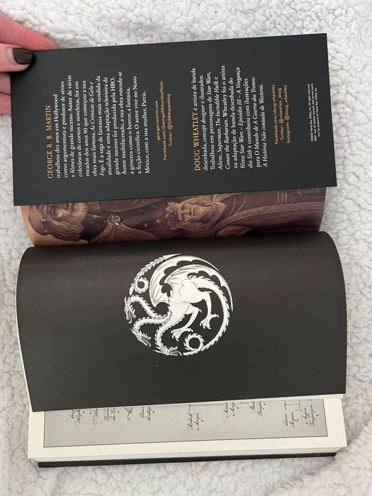 Livro Sangue e Fogo - George R.R. Martin - Português