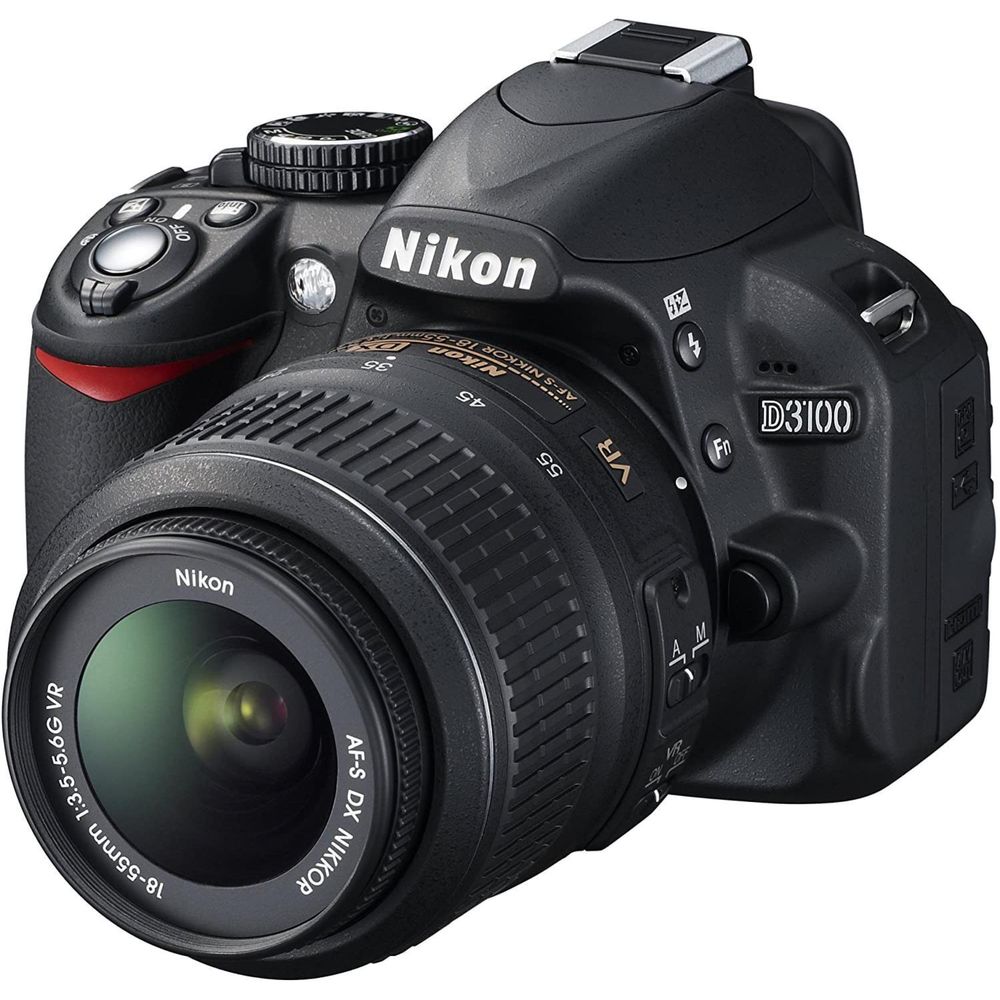 Nikon D3100 Reflex 14 - Preto + Lente 18-55mm