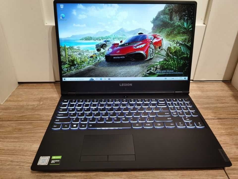 GAMINGOWY Laptop LENOVO Legion 15.6"i5 8x4.10Ghz,16GB,GTX1650,IDEALNY