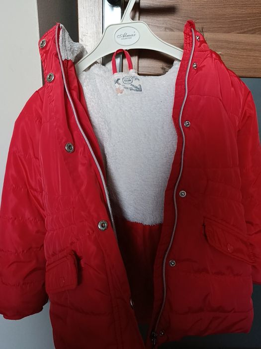 Kurtka zimowa dziewczęca 122