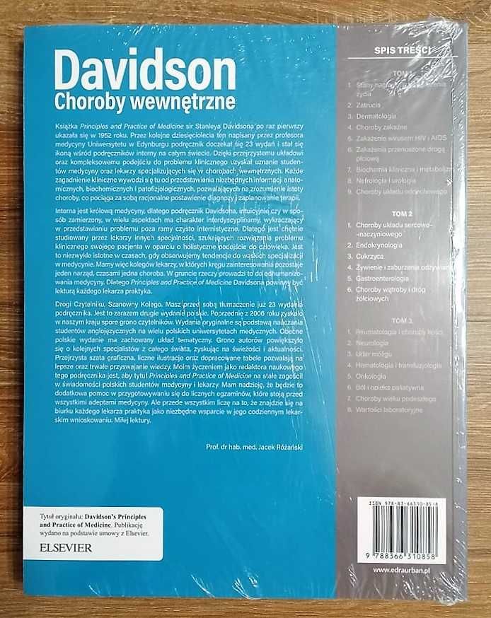Davidson Choroby Wewnętrzne tom 2