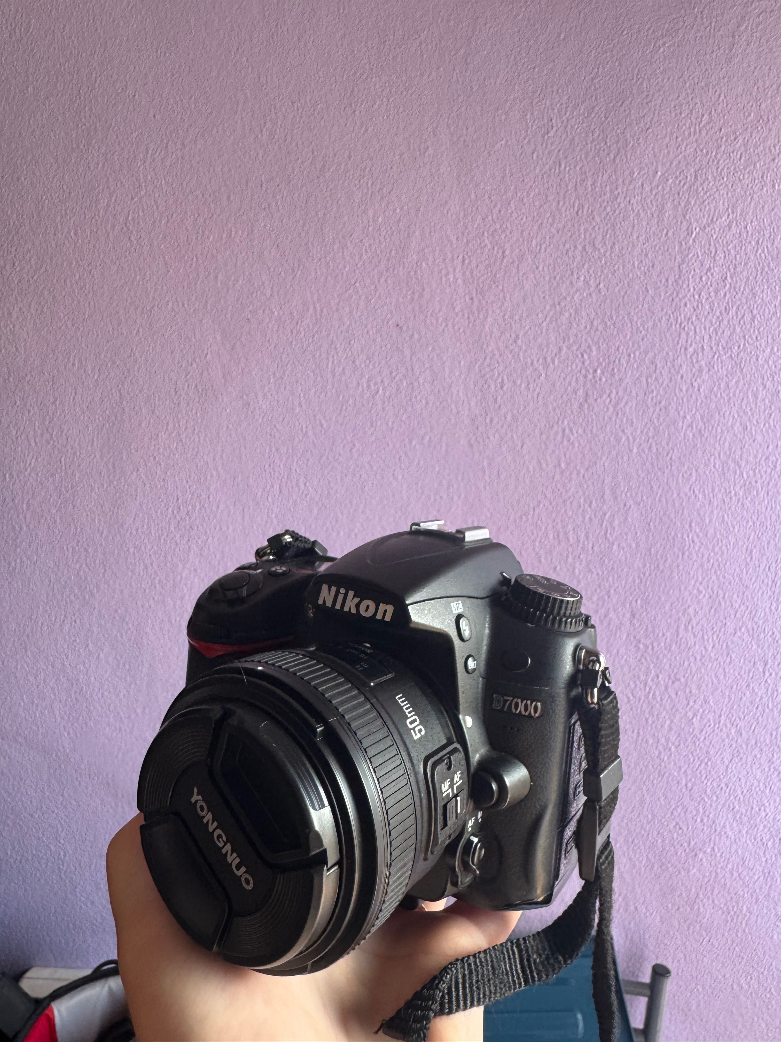 Nikon D7000 + objetiva 50mm + 18-70mm