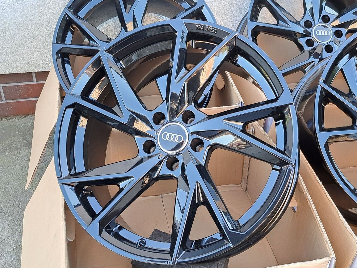Alufelgi 19 AUDI 5x112 A4 B8 B9 A5 A7 A6 C6 C7 A8 ET30 CA23 Czarne