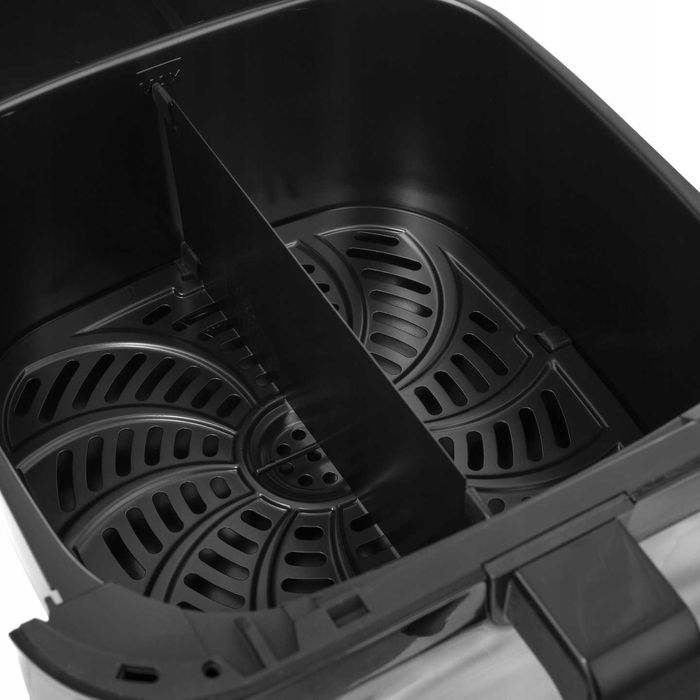 nowa frytkownica beztłuszczowa 8l airfryer dwukomorowa led
