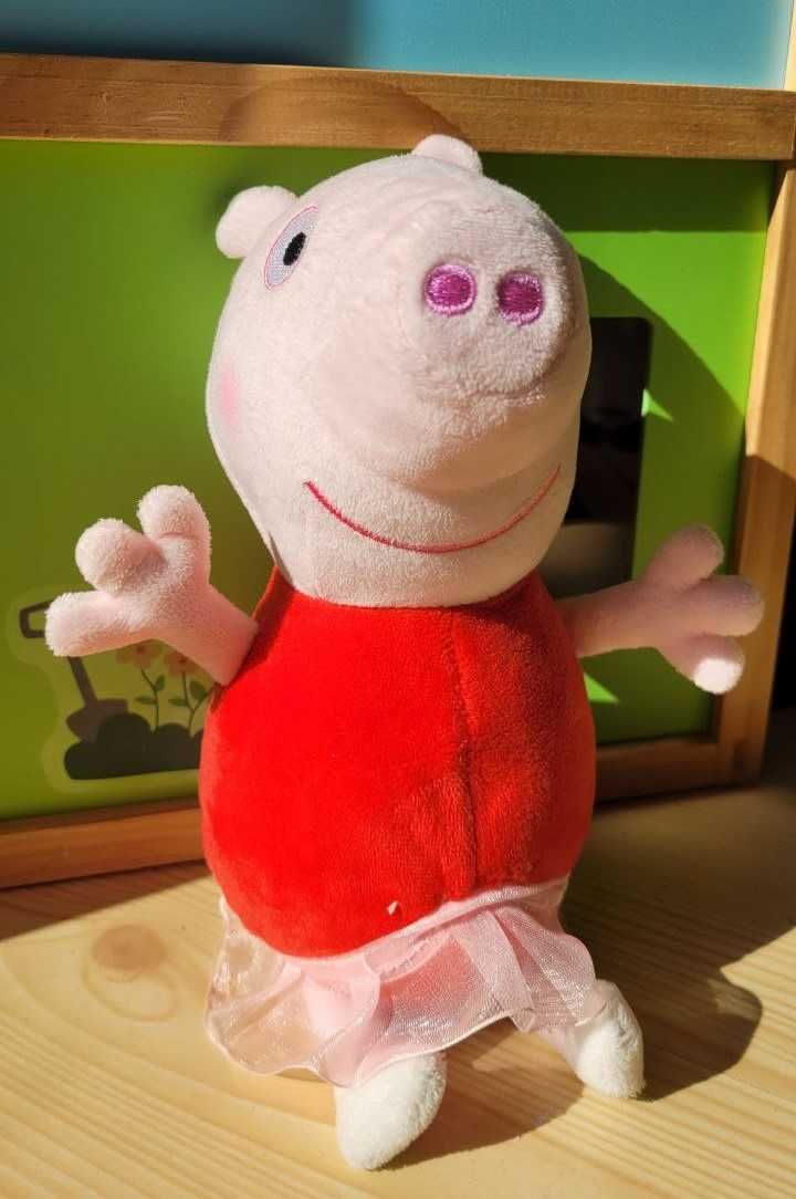 Maskotka przytulanka Świnka Peppa i Miś