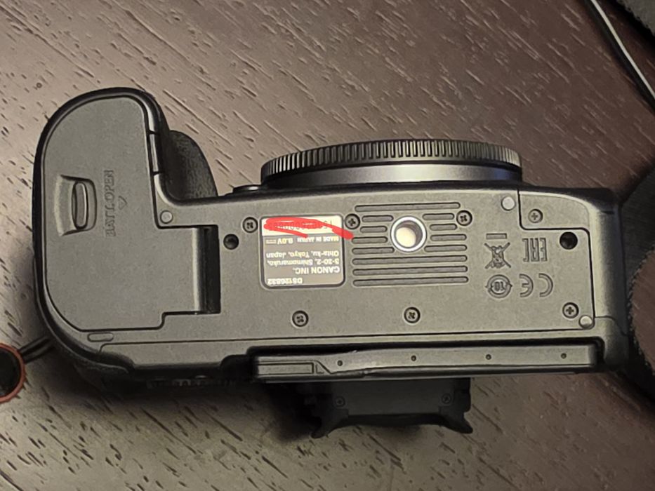 Vendo Canon R6 a funcionar na perfeição
