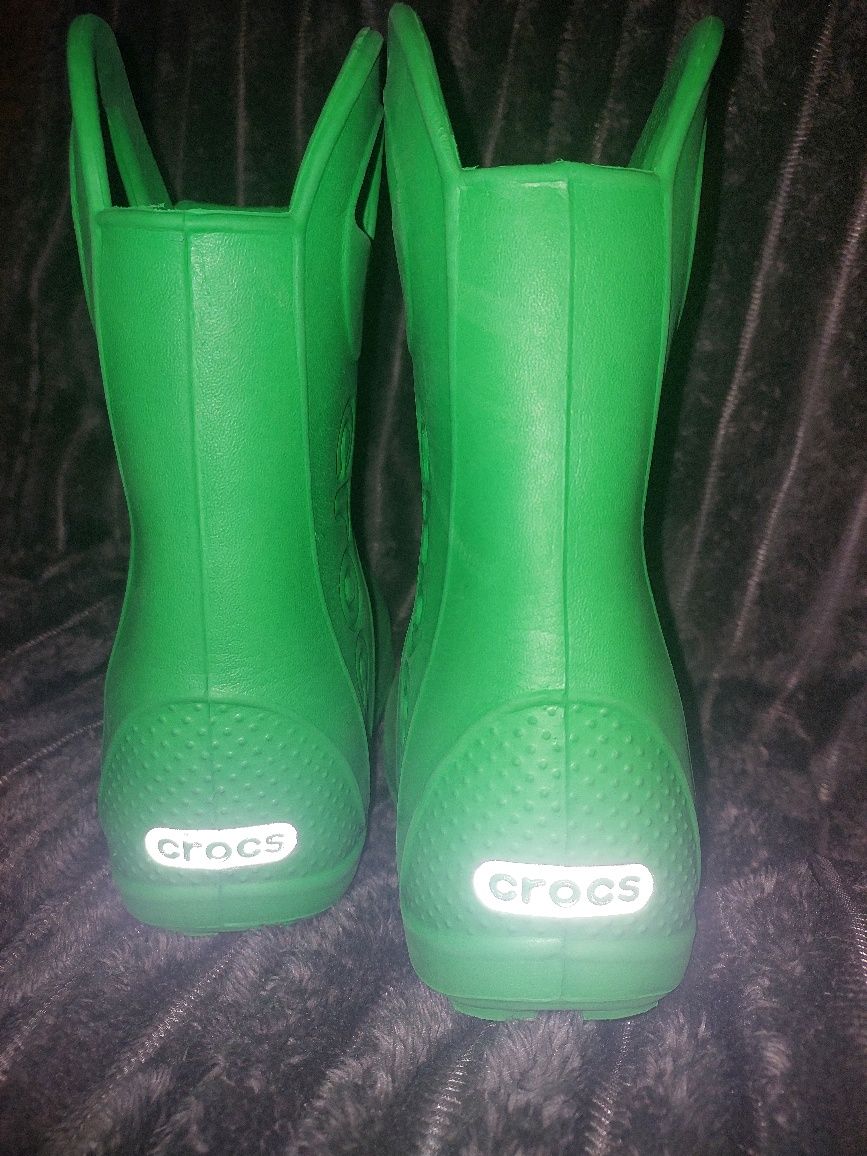 Крокси гумові с10 Crocs, сапоги,резинові сапожки, гумаки, під дощ