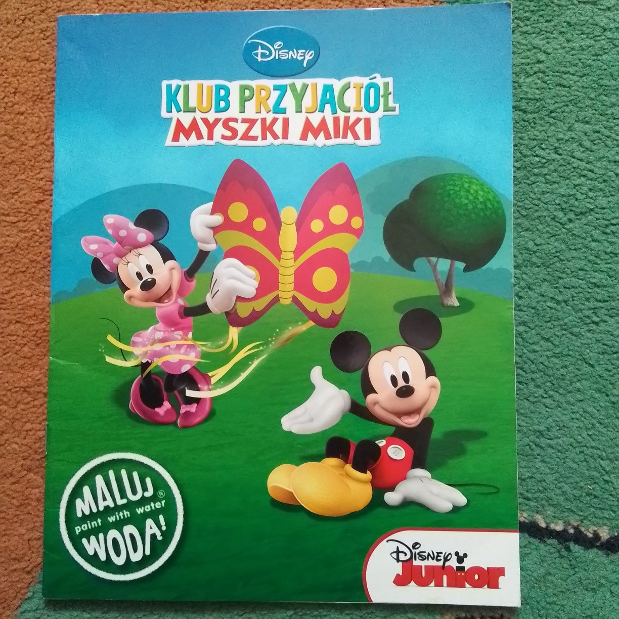 Kolorowanka wodna Disney Klub Przyjaciół Myszki Miki, Maluj wodą!