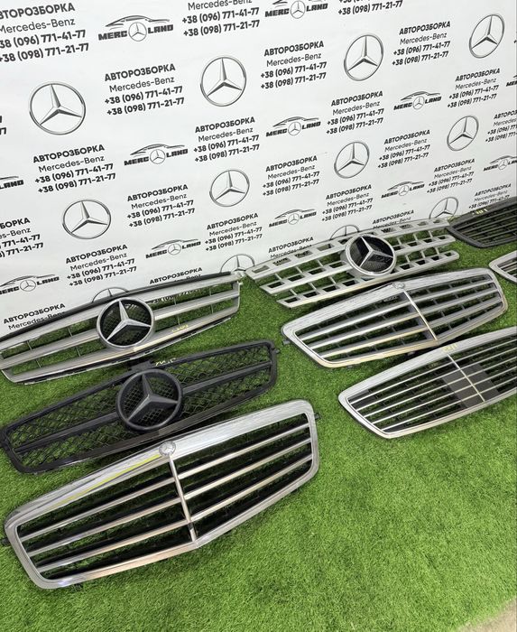 Решотка радіатора w203 w204 w212 w211 w164 w166 Мерседес