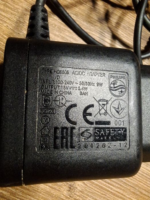 Ładowarka Philips do maszynki do trymera, maszynki do strzyżenia.