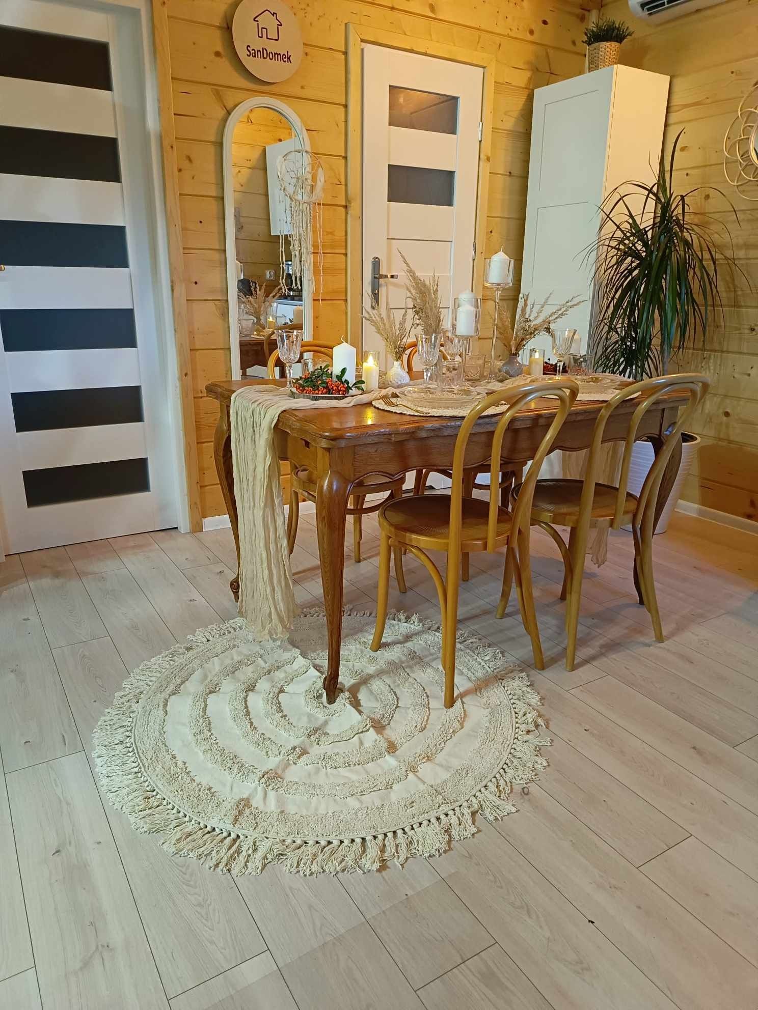 SanDomek :) drewniany domek :) wynajem, noclegi, Jacuzzi,sauna