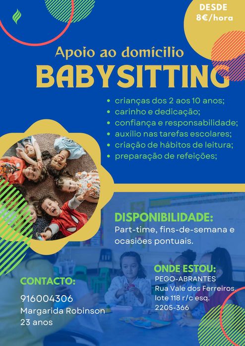 Explicações e Baby Sitting