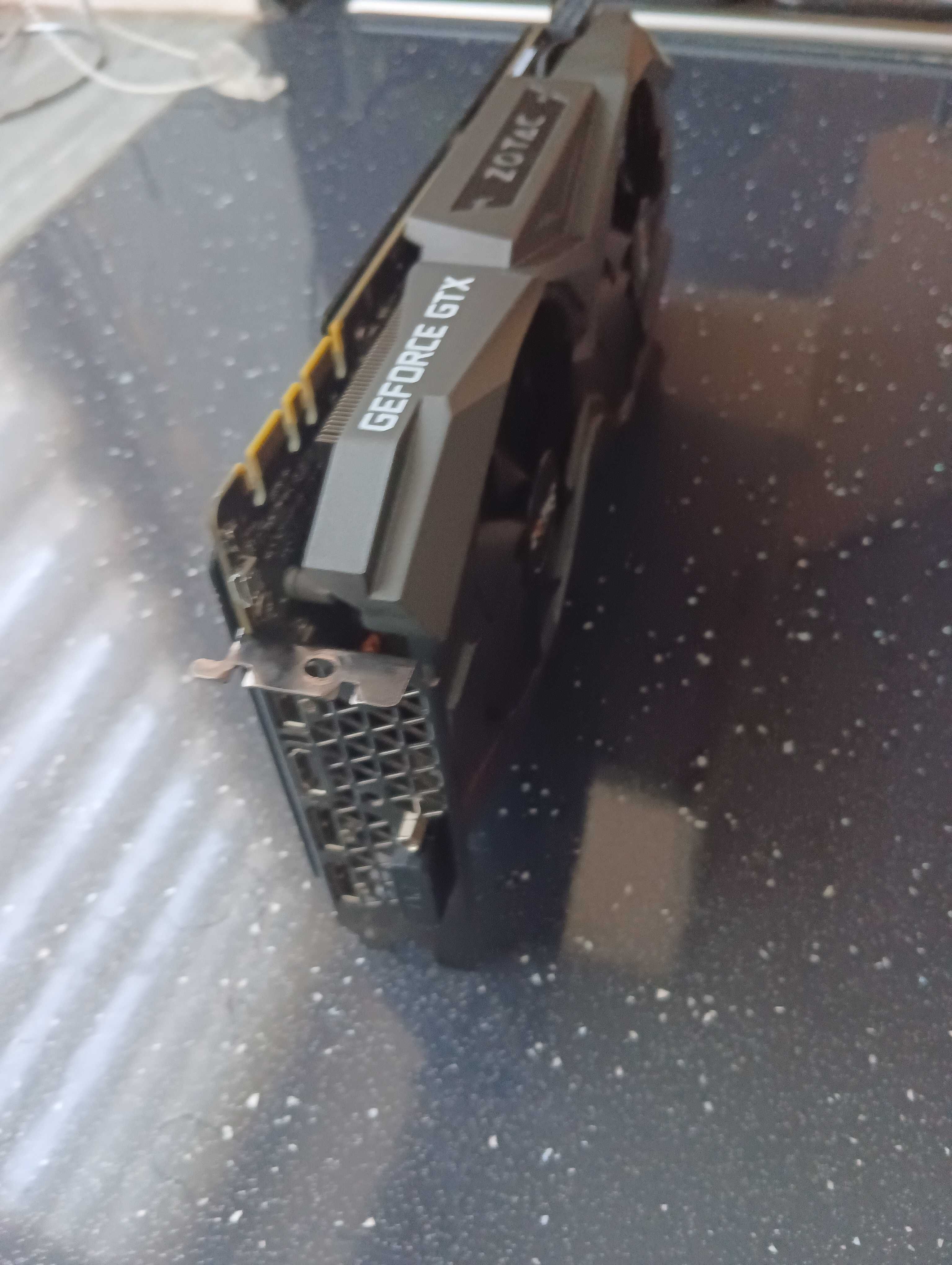 1080 TI 11GB 352 BIT ZOTAC  як RX6600XT RTX 3060 з дом.ПК термін перев