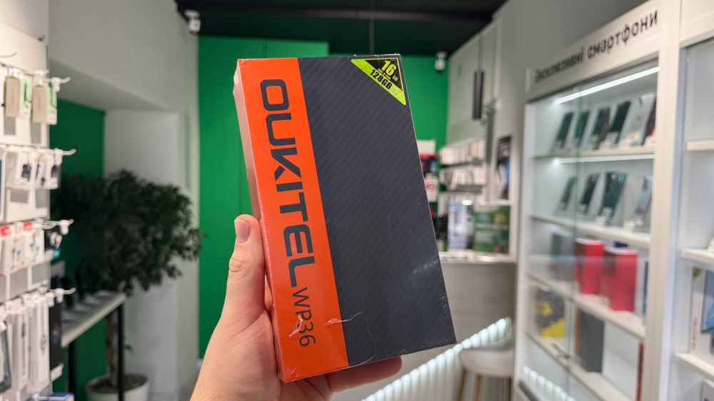 Магазин NEW OUKITEL WP36 8/128GB Black Оплата частинами Гарантія