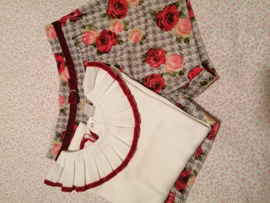 Conjunto calção e camisola