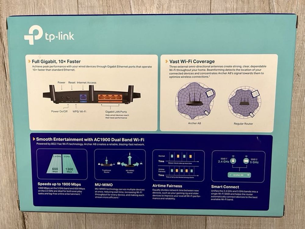 Router TP-LINK Archer 8