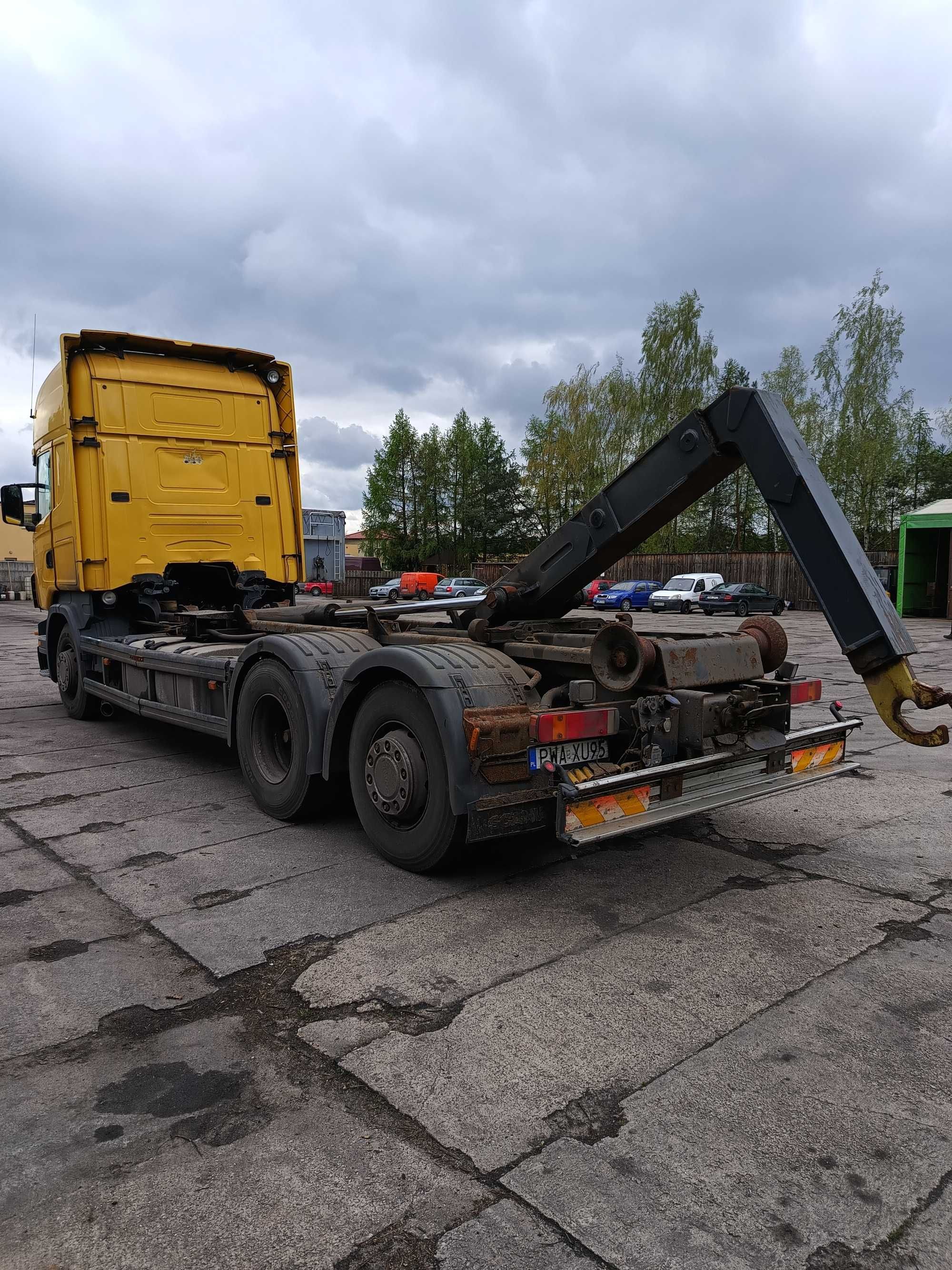 SCANIA 420 6X2 Hakowiec