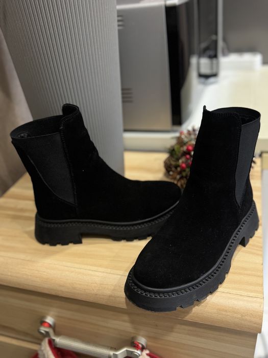 Черевики Челсі замшеві