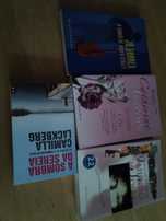 livros de literatura internacional  e de camila lackberg asas de prata