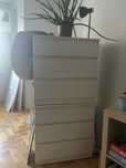 Komoda malm biala ikea
