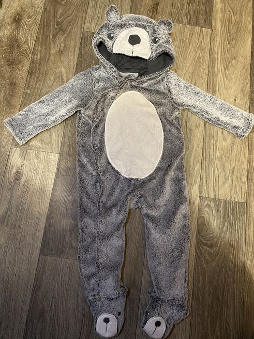 Человечек плюшевый комбинезон махровый