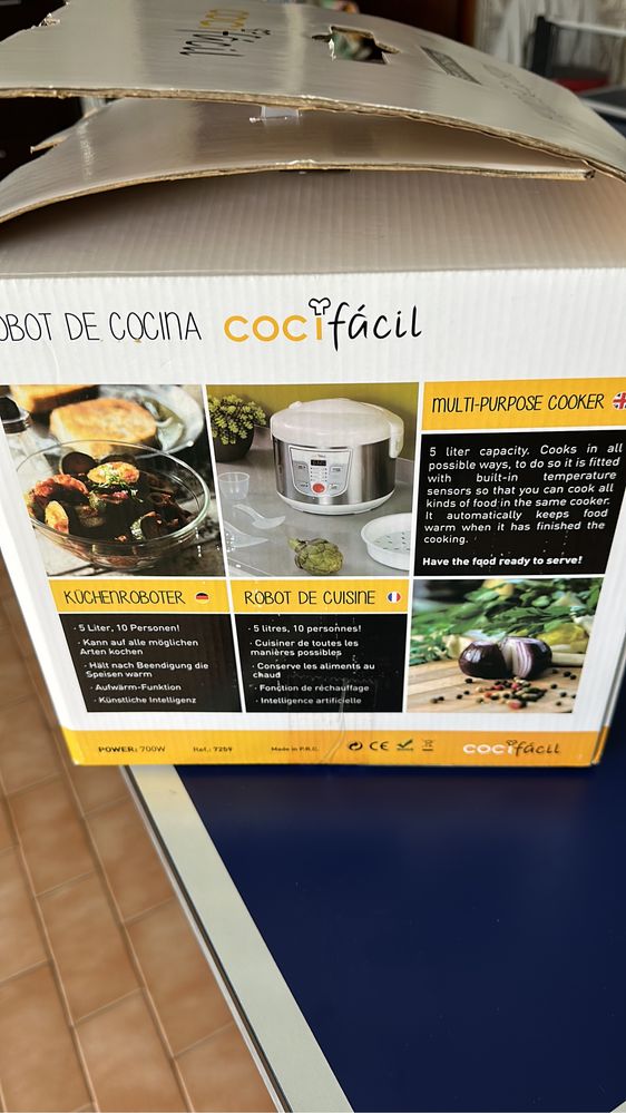 Coci Fácil - robot de cozinha