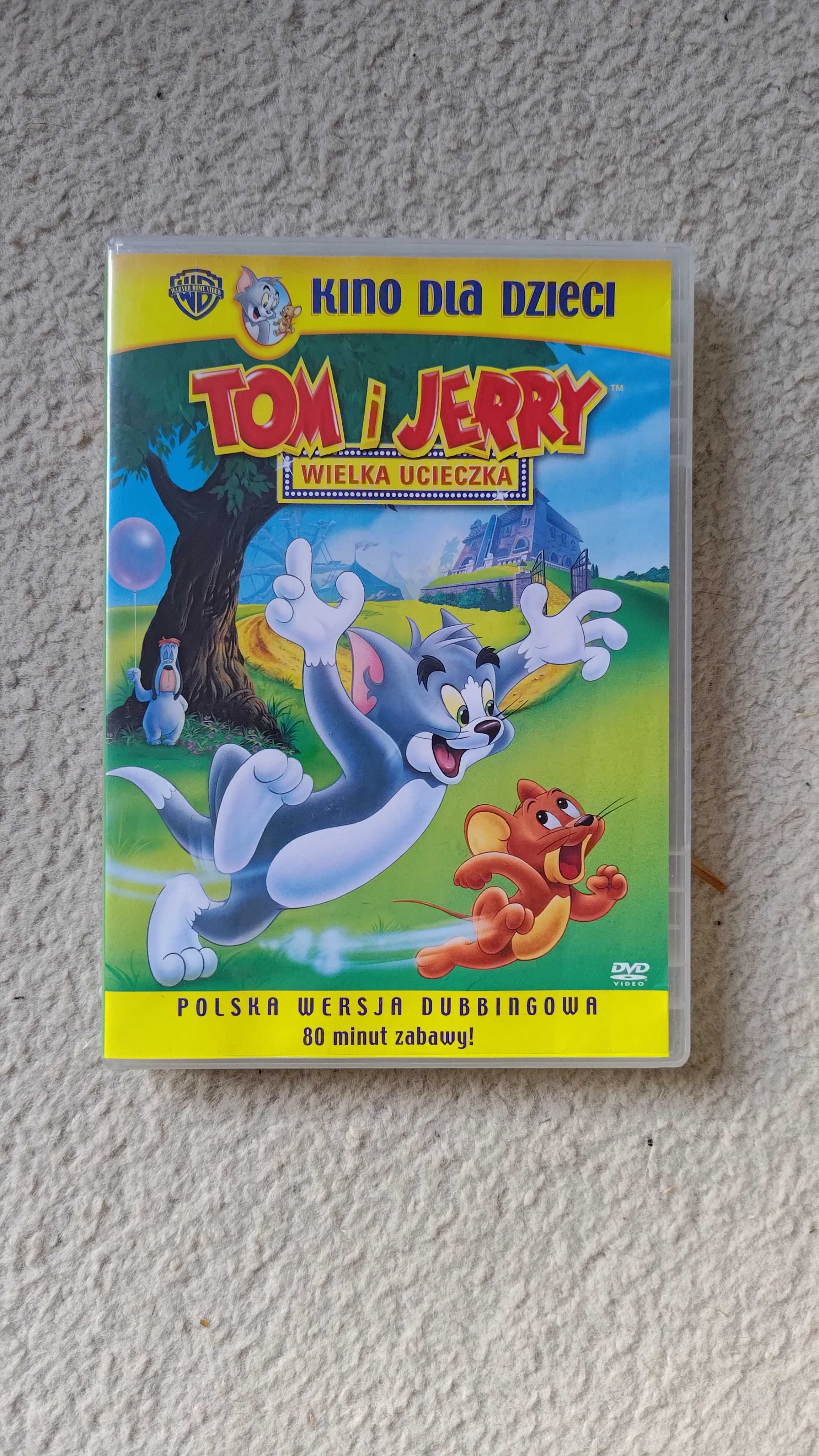 Tom i Jerry wielka ucieczka bajka polski dubbing DVD