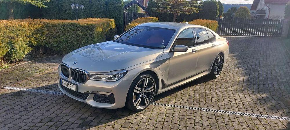BMW Seria 7 BMW Seria 7 740e iPerformance, M Pakiet, serwis aso, super stan