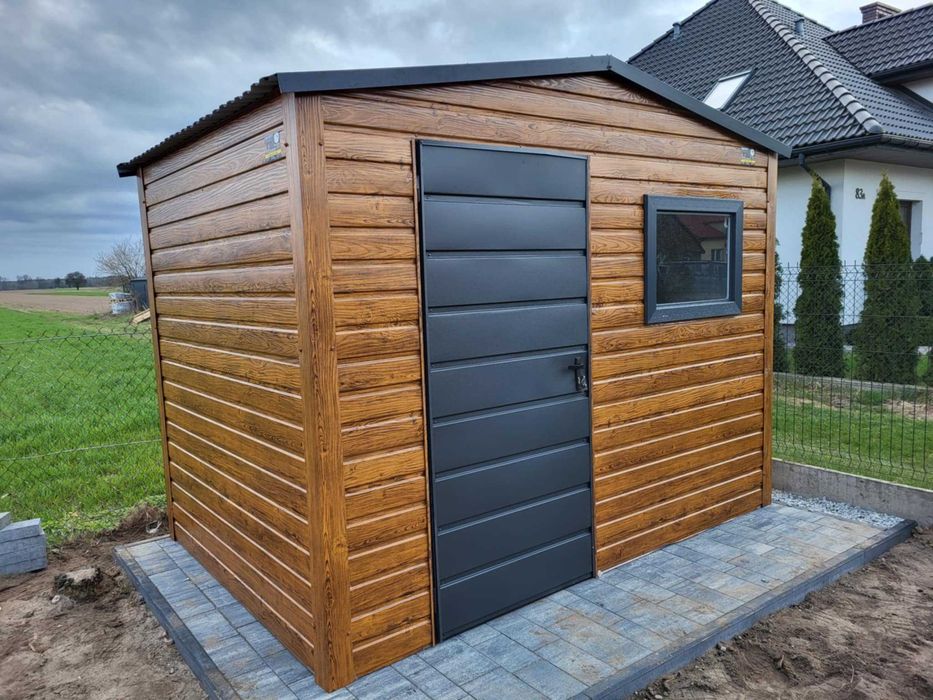 Garaż Blaszany 6x6 6x7 7x7 4x6 Blachodachówka Profil