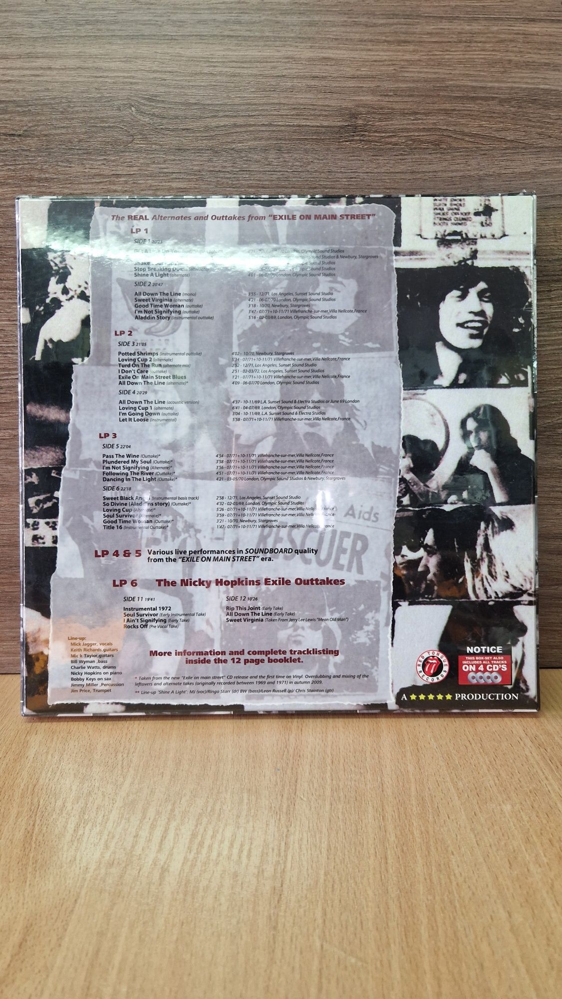 Бокс-сет вінилу The Rolling Stones " Exile on Main St."