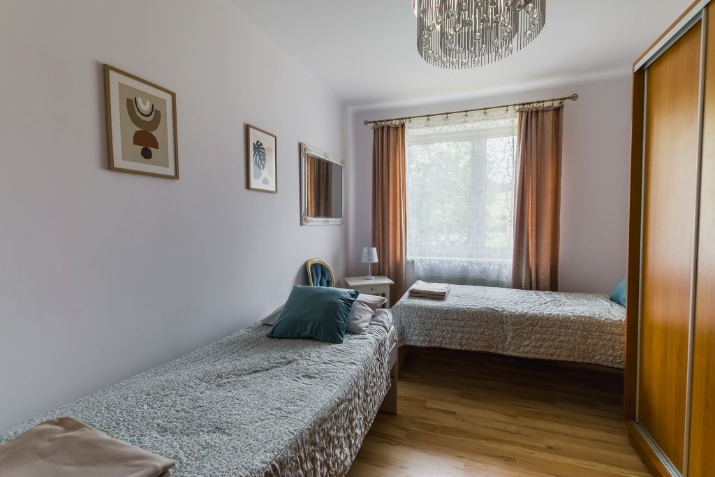Apartament za Magurą-2 poziomowy apartament z ogródkiem