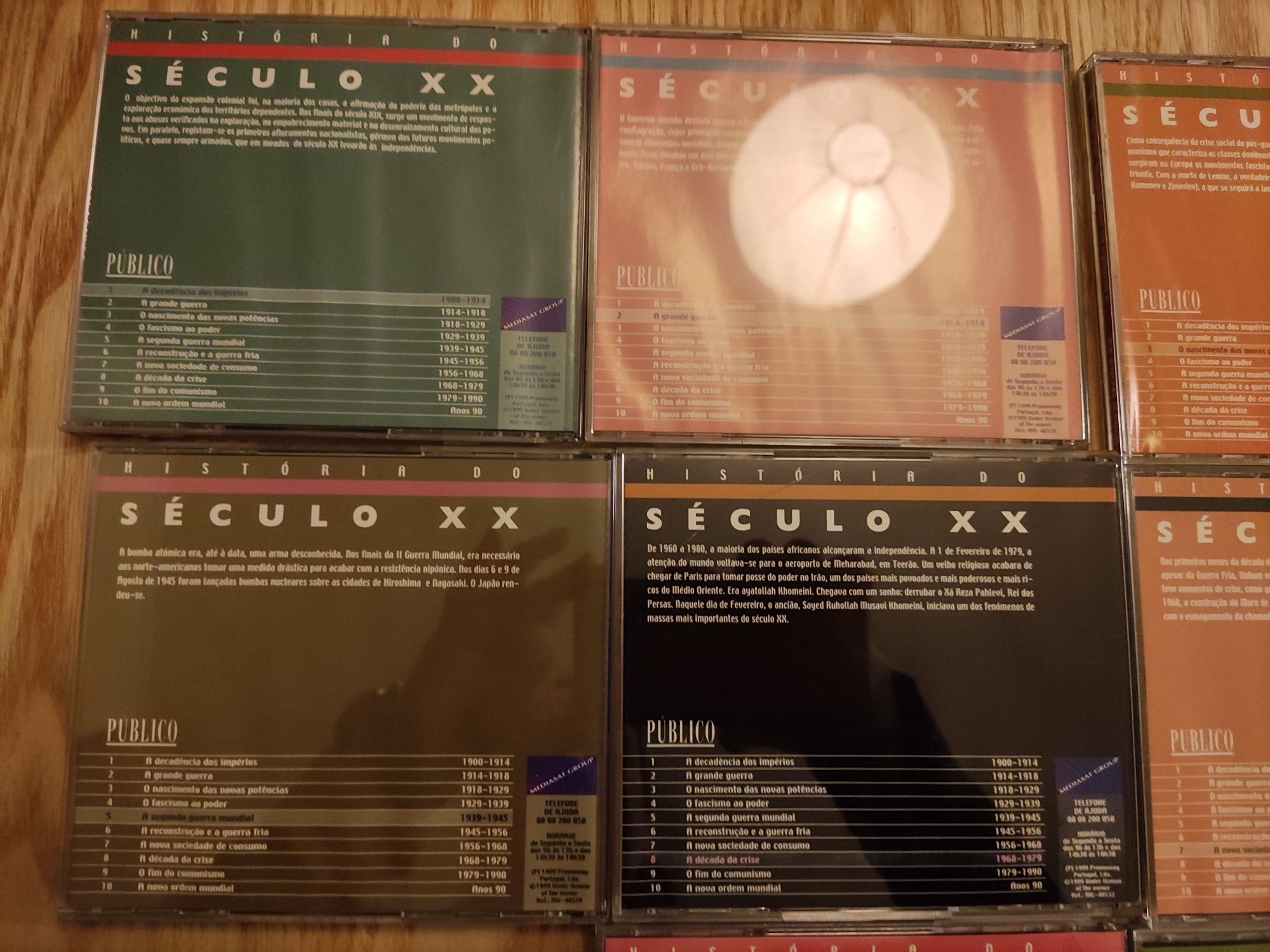 Colecção História do Século XX (10 CDs)