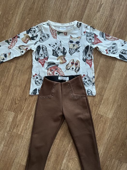 Штанці і кофтинка Zara, на зріст 110-116