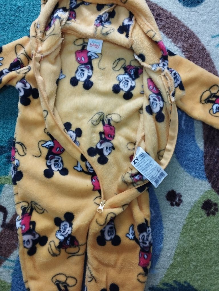 Pijama macacão Mickey para bebé 9-12 meses