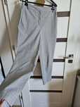 Zara basic spodnie szare kratka r m