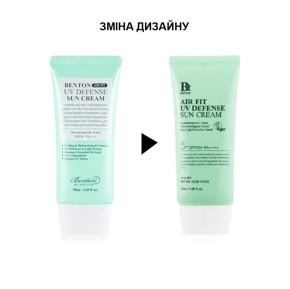 Benton Air Fit UV defense Sun Cream SPF50 cолнцезащитный крем